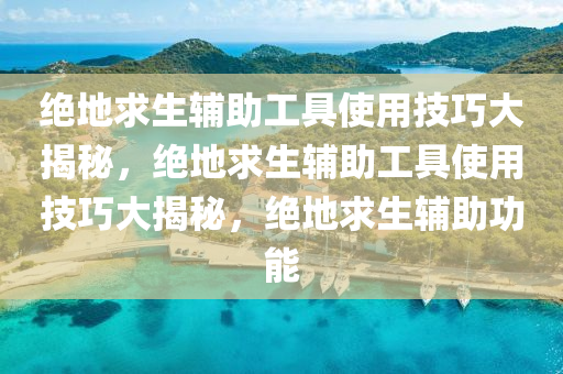 绝地求生辅助工具使用技巧大揭秘，绝地求生辅助工具使用技巧大揭秘，绝地求生辅助功能
