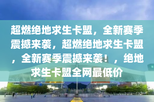 超燃绝地求生卡盟，全新赛季震撼来袭，超燃绝地求生卡盟，全新赛季震撼来袭！，绝地求生卡盟全网最低价