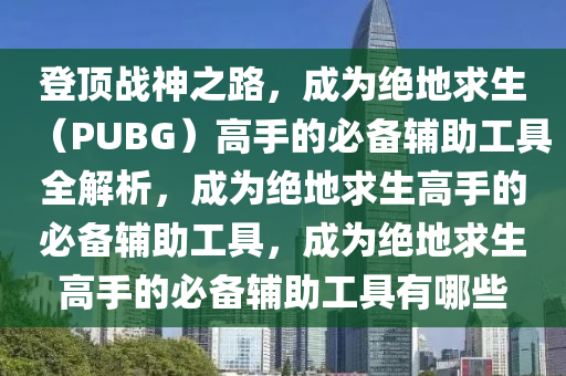 登顶战神之路,成为绝地求生(PUBG)高手的必备辅助工具全解析,成为绝地求生高手的必备辅助工具,成为绝地求生高手的必备辅助工具有哪些