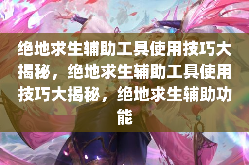 绝地求生辅助工具使用技巧大揭秘，绝地求生辅助工具使用技巧大揭秘，绝地求生辅助功能