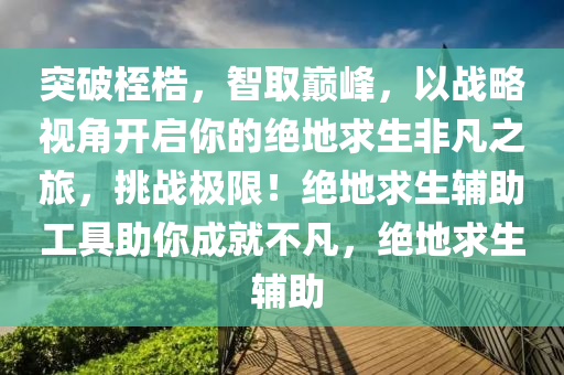 突破桎梏,智取巅峰,以战略视角开启你的绝地求生非凡之旅,挑战极限!绝地求生辅助工具助你成就不凡,绝地求生 辅助