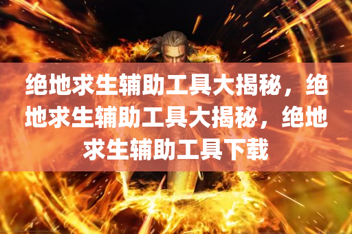 绝地求生辅助工具大揭秘，绝地求生辅助工具大揭秘，绝地求生辅助工具下载