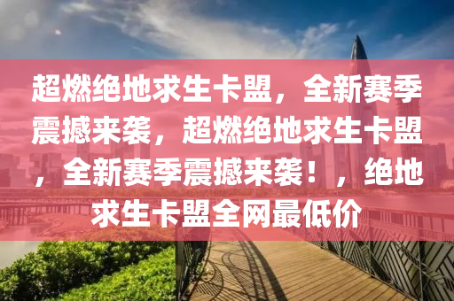 超燃绝地求生卡盟，全新赛季震撼来袭，超燃绝地求生卡盟，全新赛季震撼来袭！，绝地求生卡盟全网最低价
