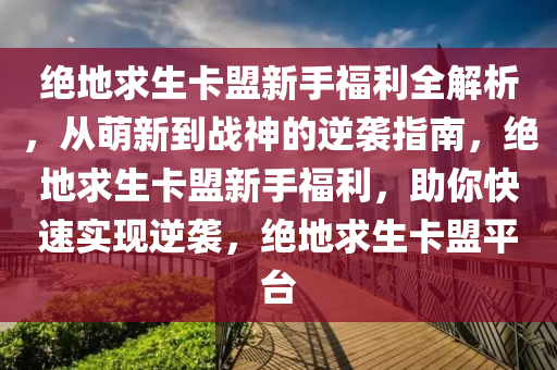 绝地求生卡盟新手福利全解析，从萌新到战神的逆袭指南，绝地求生卡盟新手福利，助你快速实现逆袭，绝地求生卡盟平台