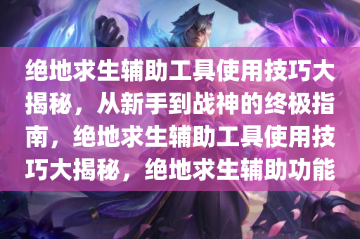 绝地求生辅助工具使用技巧大揭秘，从新手到战神的终极指南，绝地求生辅助工具使用技巧大揭秘，绝地求生辅助功能