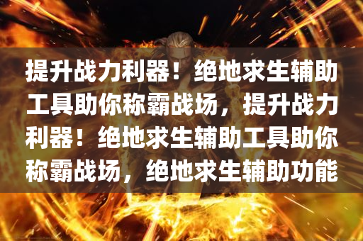 提升战力利器！绝地求生辅助工具助你称霸战场，提升战力利器！绝地求生辅助工具助你称霸战场，绝地求生辅助功能