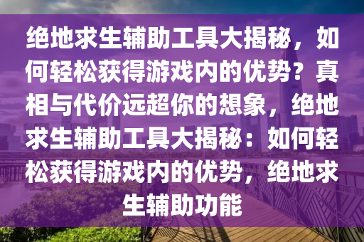 绝地求生辅助工具大揭秘，如何轻松获得游戏内的优势？真相与代价远超你的想象，绝地求生辅助工具大揭秘：如何轻松获得游戏内的优势，绝地求生辅助功能