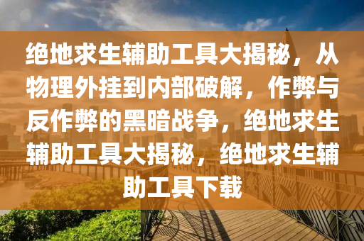 绝地求生辅助工具大揭秘，从物理外挂到内部破解，作弊与反作弊的黑暗战争，绝地求生辅助工具大揭秘，绝地求生辅助工具下载