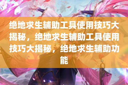 绝地求生辅助工具使用技巧大揭秘，绝地求生辅助工具使用技巧大揭秘，绝地求生辅助功能