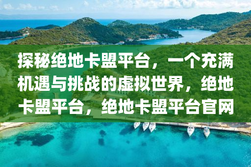 探秘绝地卡盟平台，一个充满机遇与挑战的虚拟世界，绝地卡盟平台，绝地卡盟平台官网