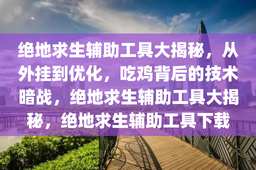绝地求生辅助工具大揭秘,从外挂到优化,吃鸡背后的技术暗战,绝地求生辅助工具大揭秘,绝地求生辅助工具下载