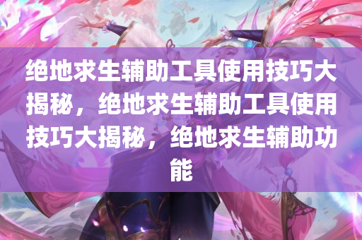 绝地求生辅助工具使用技巧大揭秘，绝地求生辅助工具使用技巧大揭秘，绝地求生辅助功能