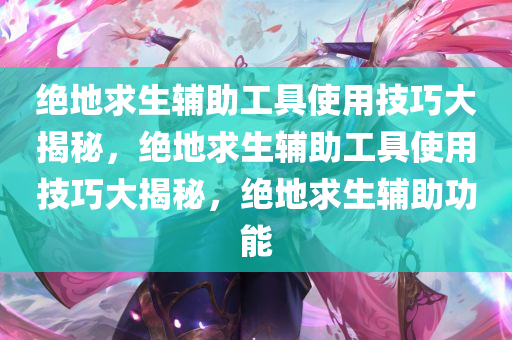 绝地求生辅助工具使用技巧大揭秘，绝地求生辅助工具使用技巧大揭秘，绝地求生辅助功能