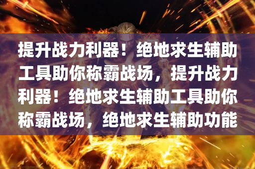 提升战力利器！绝地求生辅助工具助你称霸战场，提升战力利器！绝地求生辅助工具助你称霸战场，绝地求生辅助功能