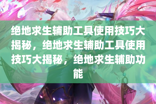 绝地求生辅助工具使用技巧大揭秘，绝地求生辅助工具使用技巧大揭秘，绝地求生辅助功能