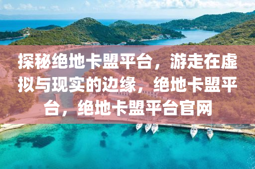 探秘绝地卡盟平台，游走在虚拟与现实的边缘，绝地卡盟平台，绝地卡盟平台官网