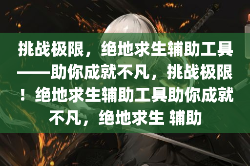 挑战极限，绝地求生辅助工具——助你成就不凡，挑战极限！绝地求生辅助工具助你成就不凡，绝地求生 辅助