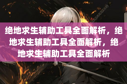 绝地求生辅助工具全面解析，绝地求生辅助工具全面解析，绝地求生辅助工具全面解析